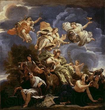 Luca  Giordano Allegory of Prudence